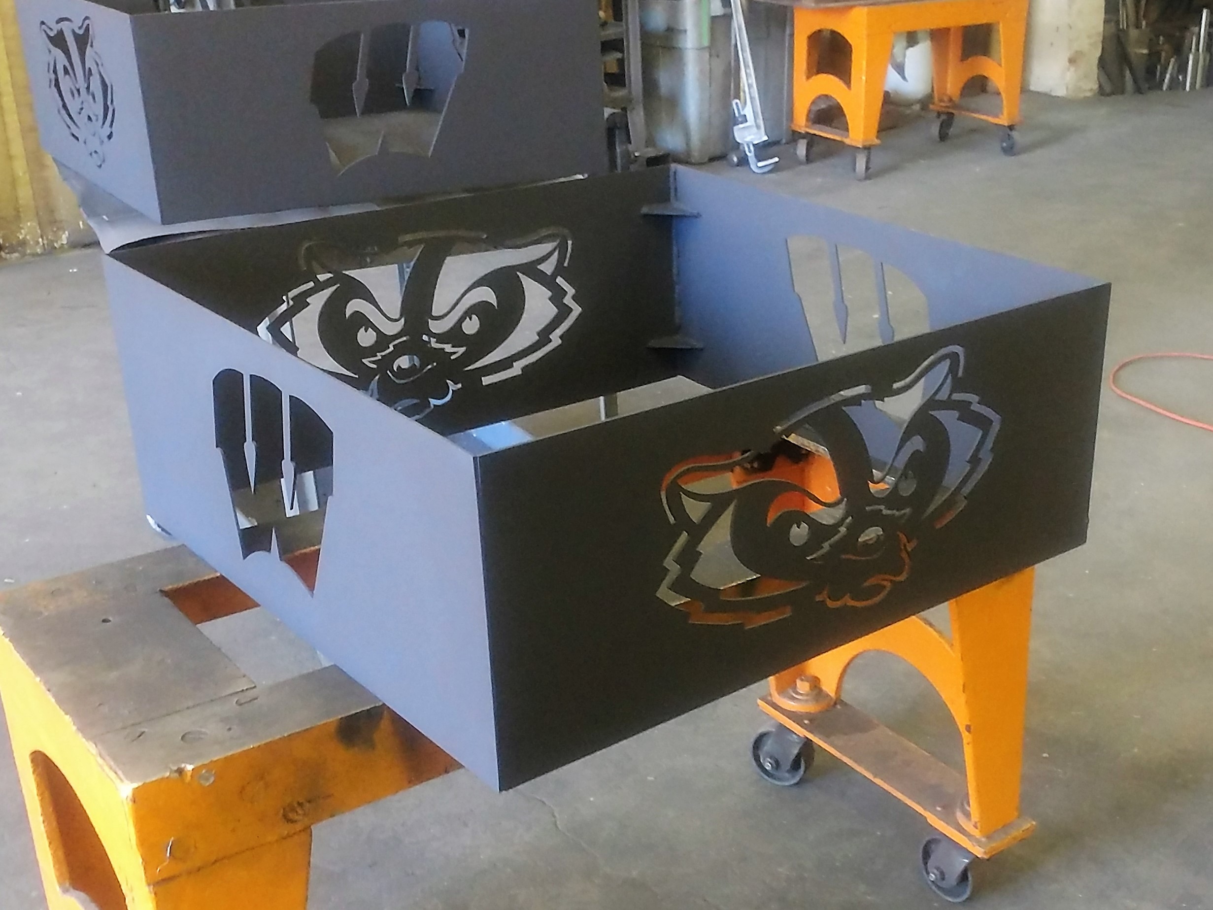 Plasma Cut Fire Rings Cliff Industrial